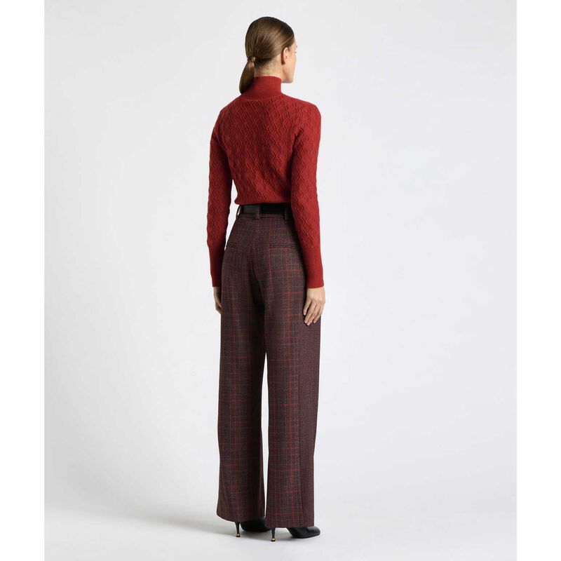 Cue Textured Funnel Neck Sweater image number 1